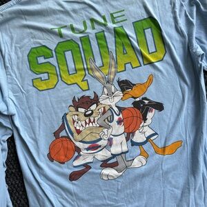 Vintage Space Jam Blue Long Sleeve T-Shirt
